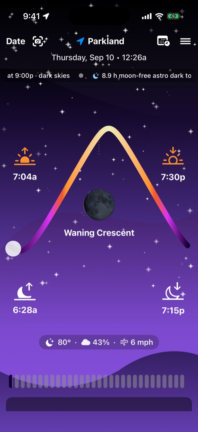 Home screen